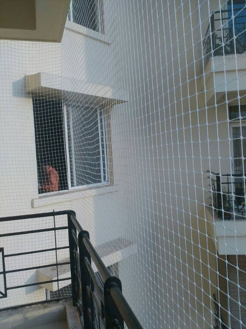Safety nets installation work in Hyderabad – photo 2
