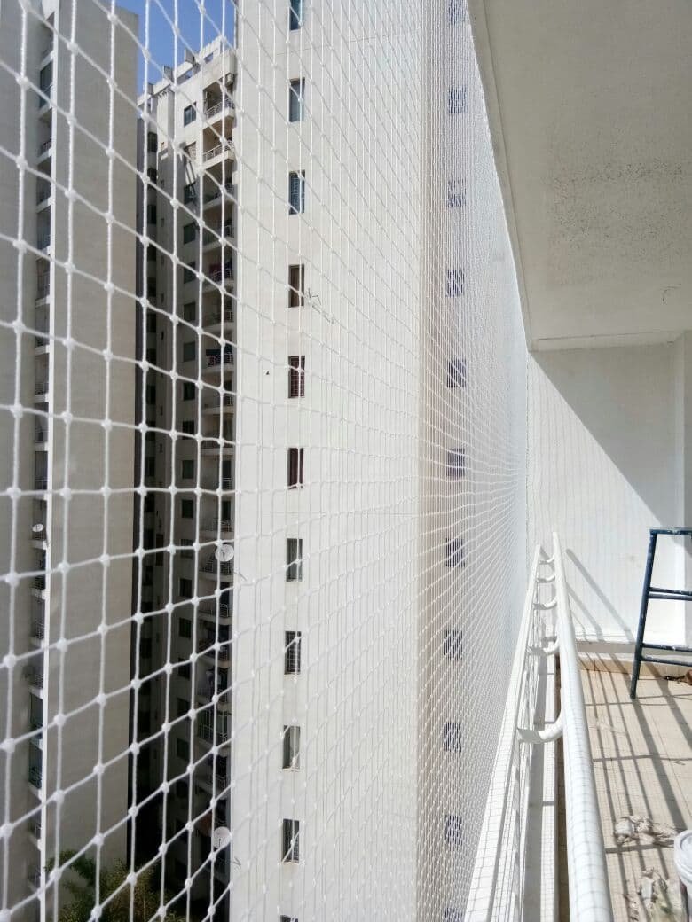 Safety nets installation work in Hyderabad – photo 3