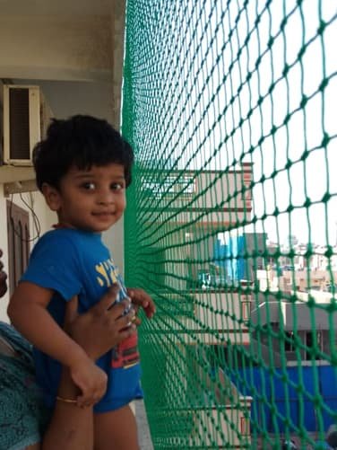 Safety nets installation work in Hyderabad – photo 22