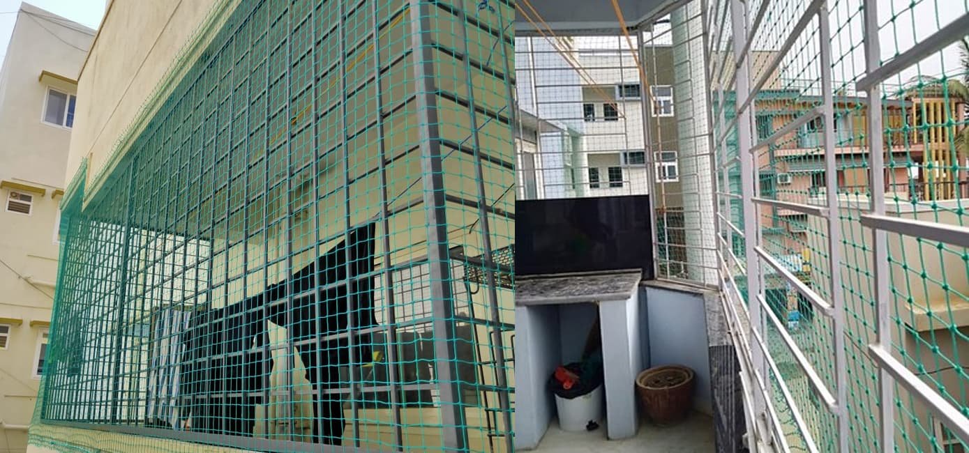 Grill Balcony Safety Nets in Hyderabad