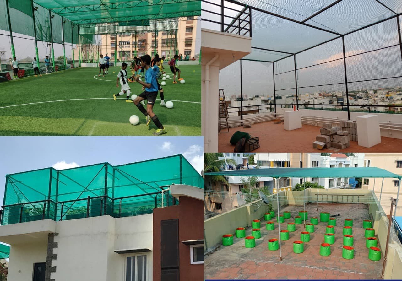Terrace Top Nets in Hyderabad
